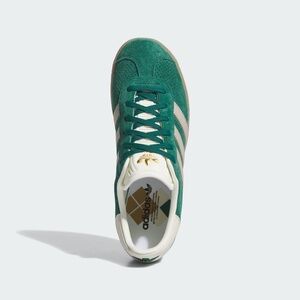 Adidas Men's Emerald and Cream Sneakers